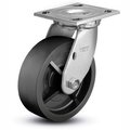 Colson Colson® 4 Series Swivel Plate Caster 4.04109.839 - Solid Polyolefin 4" Dia. 500 Lb. Cap. 4.04109.839